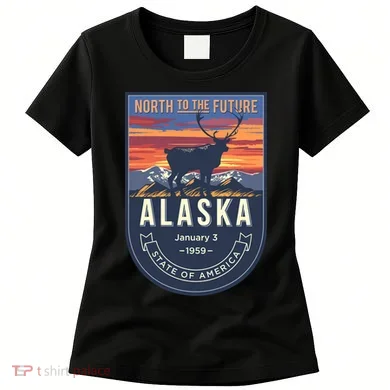 Alaska State Emblem Women's T-Shirt