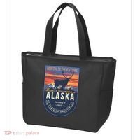 Alaska State Emblem Tote Bag thumb 3