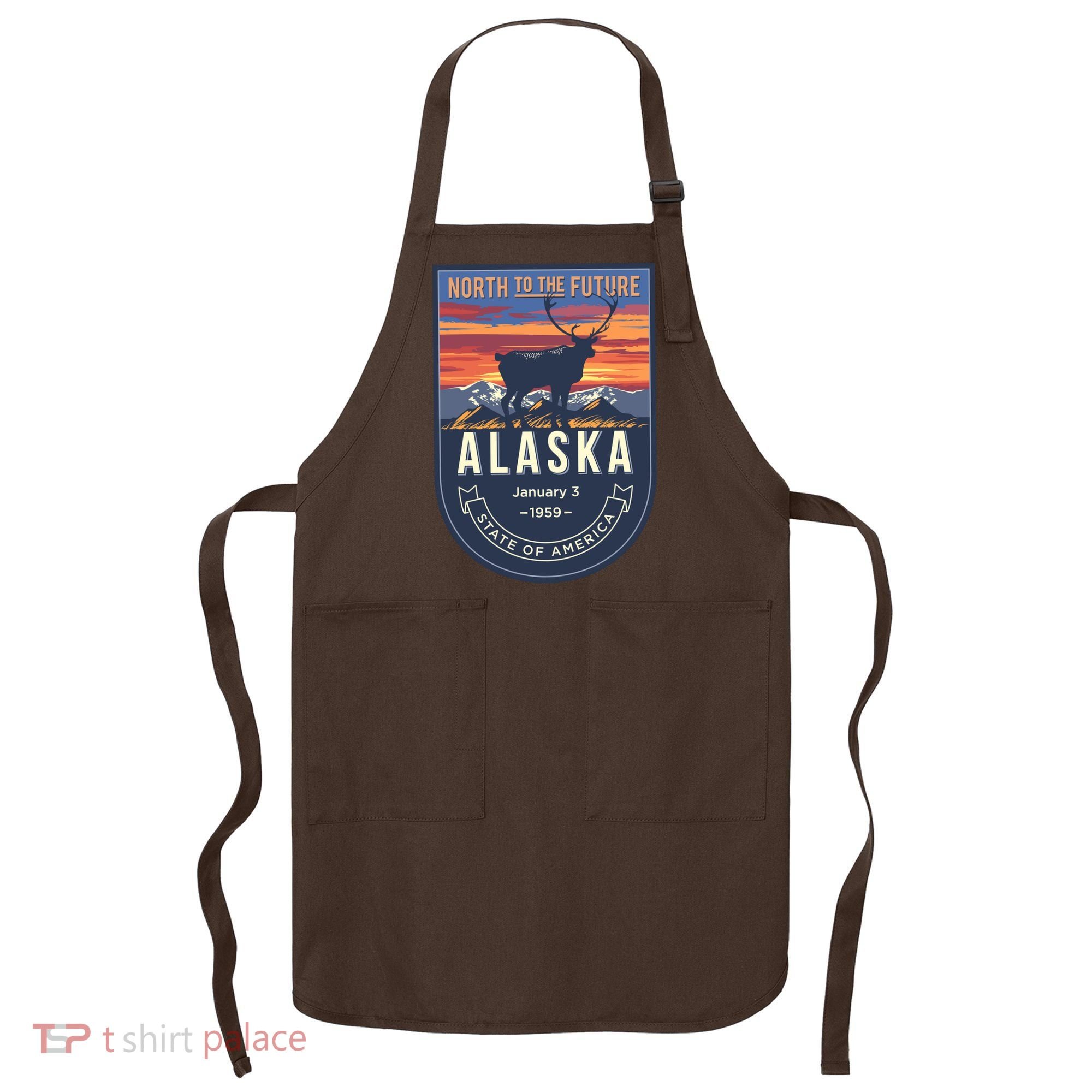 Alaska State Emblem Apron