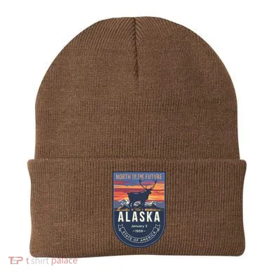 Alaska State Emblem Beanie