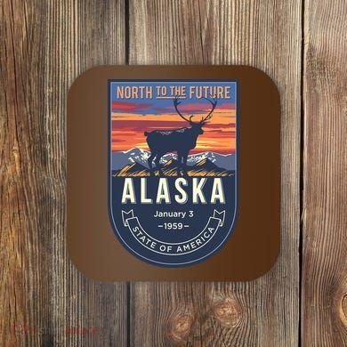 Alaska State Emblem Coaster