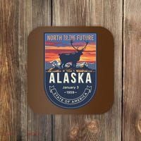 Alaska State Emblem Coaster thumb 0