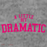 A Little Bit Dramatic Toddler Hoodie thumb 2