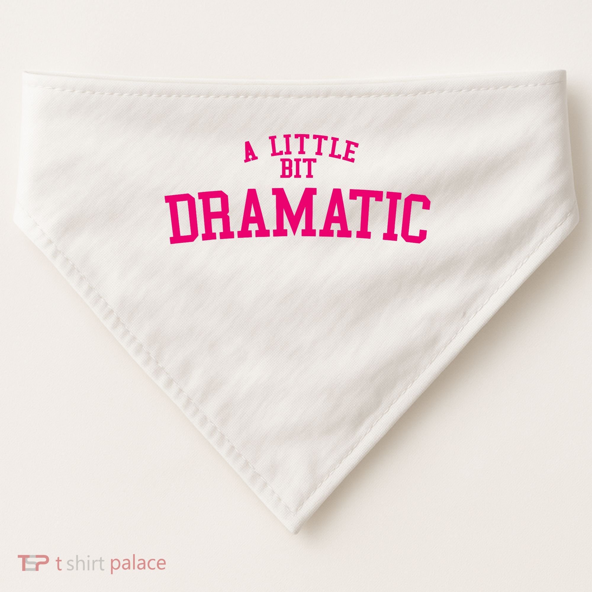 A Little Bit Dramatic USA-Made Doggie Bandana