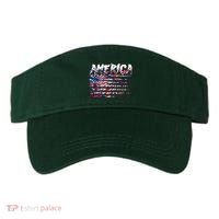 America Lightning Bolt USA Tie Dye Flag Visor thumb 0