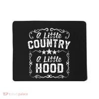 A Little Bit Country A Little Bit Hood Music Concert Gift Mousepad thumb 0