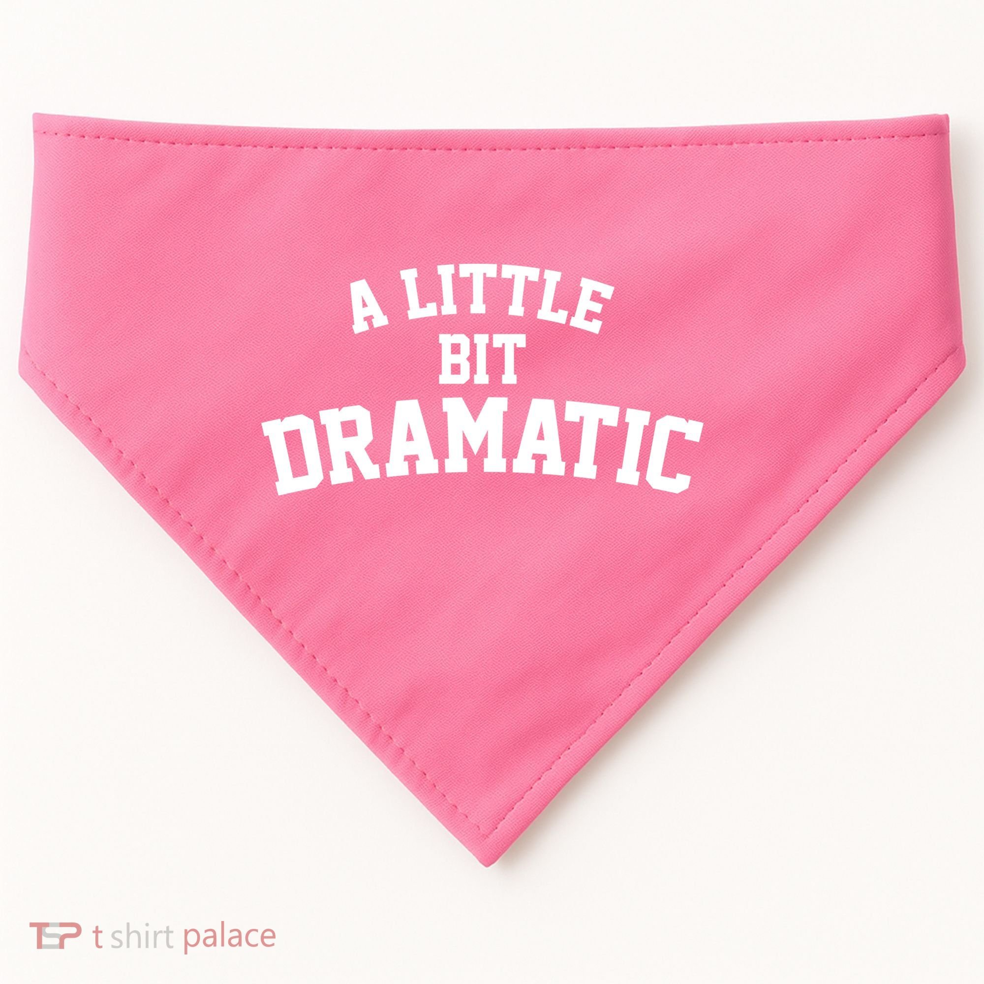 A Little Bit Dramatic USA-Made Doggie Bandana