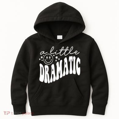 A Little Bit Dramatic Kids Hoodie