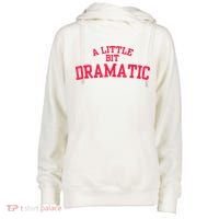 A Little Bit Dramatic Womens Funnel Neck Pullover Hood thumb 0