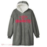 A Little Bit Dramatic Hooded Wearable Blanket thumb 0
