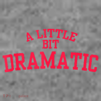A Little Bit Dramatic Toddler Hoodie thumb 2