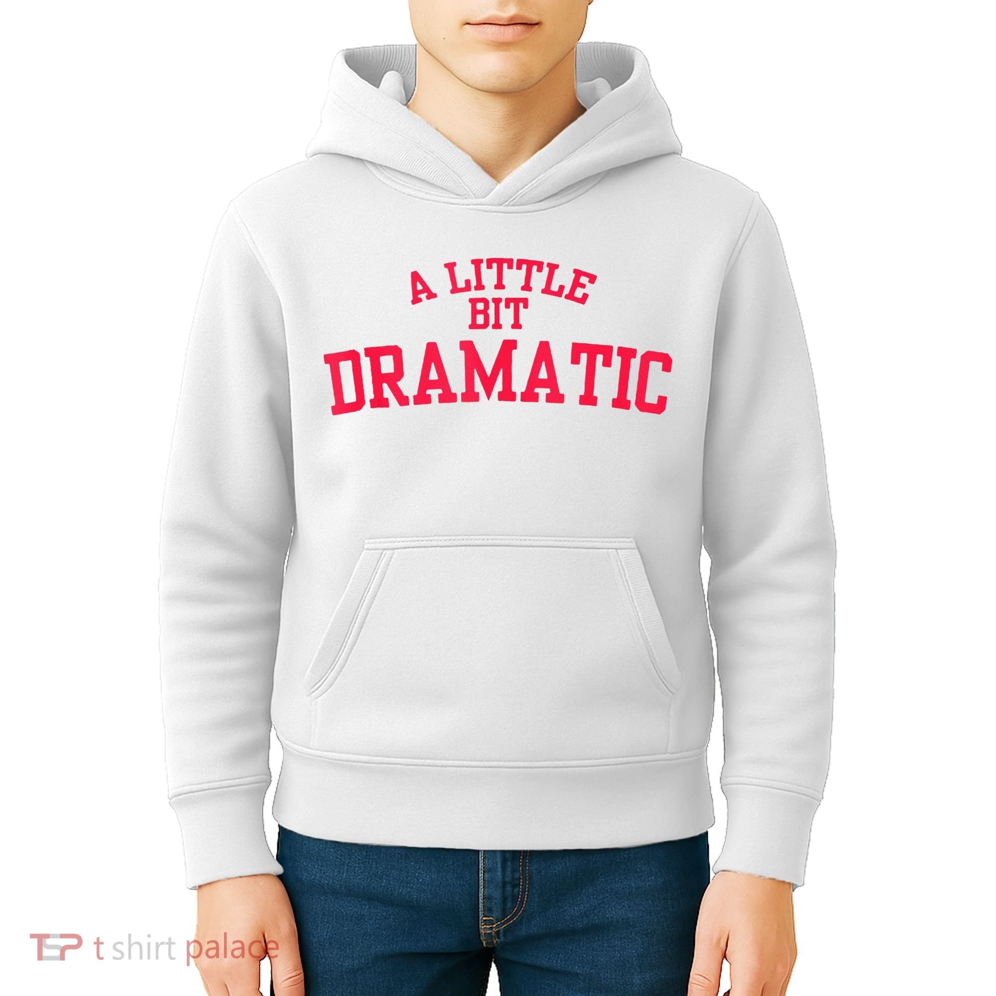 A Little Bit Dramatic Kids Hoodie