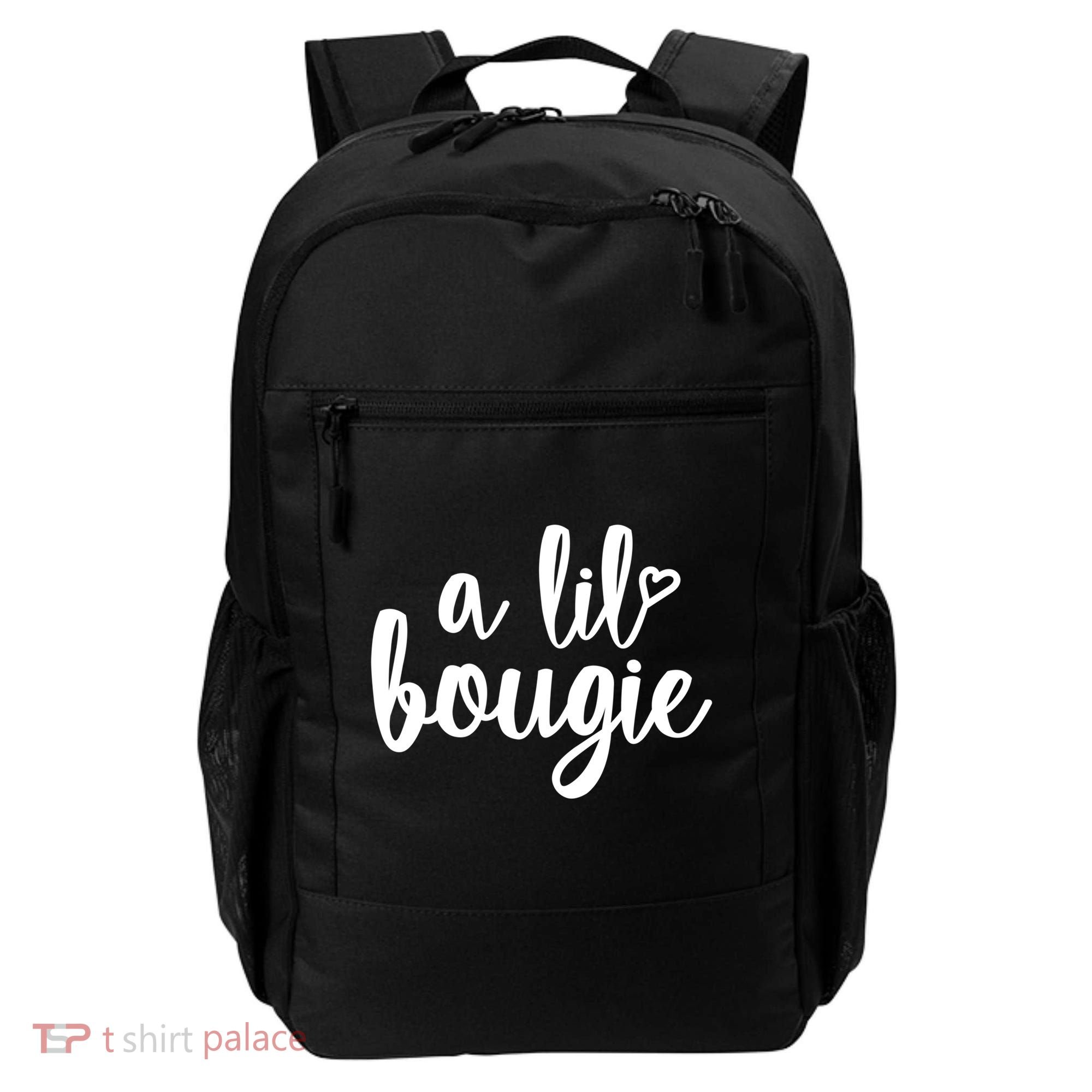 A Lil Bougie Melanin Poppin Black History Christmas Gift Backpack