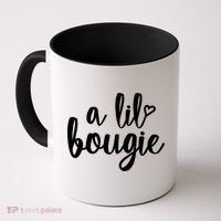 A Lil Bougie Melanin Poppin Black History Christmas Gift Coffee Mug thumb 0