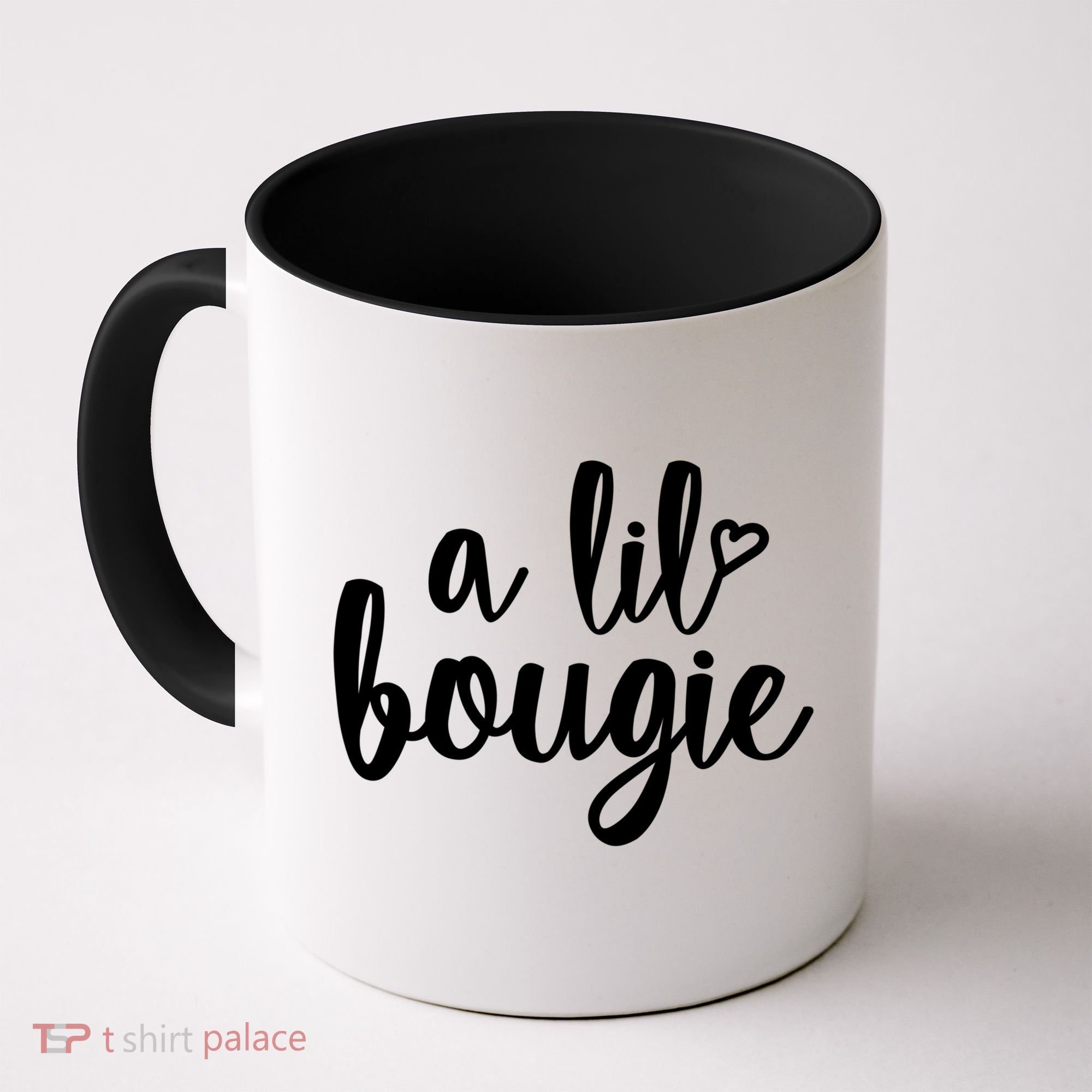 A Lil Bougie Melanin Poppin Black History Christmas Gift Coffee Mug