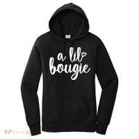 A Lil Bougie Melanin Poppin Black History Christmas Gift Women's Hoodie thumb 0