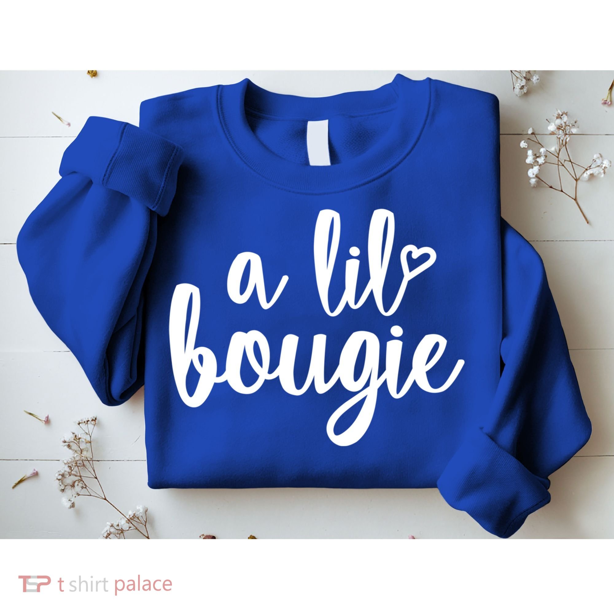 A Lil Bougie Melanin Poppin Black History Christmas Gift Sweatshirt