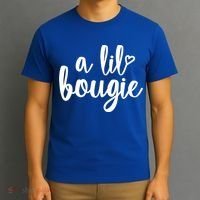 A Lil Bougie Melanin Poppin Black History Christmas Gift T-Shirt thumb 3