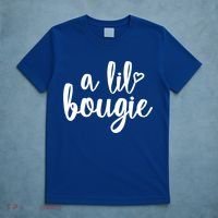 A Lil Bougie Melanin Poppin Black History Christmas Gift T-Shirt thumb 5
