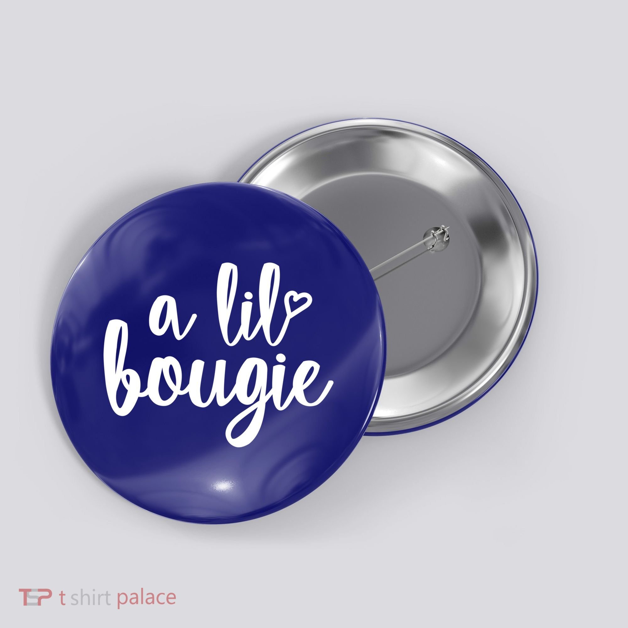A Lil Bougie Melanin Poppin Black History Christmas Gift Button