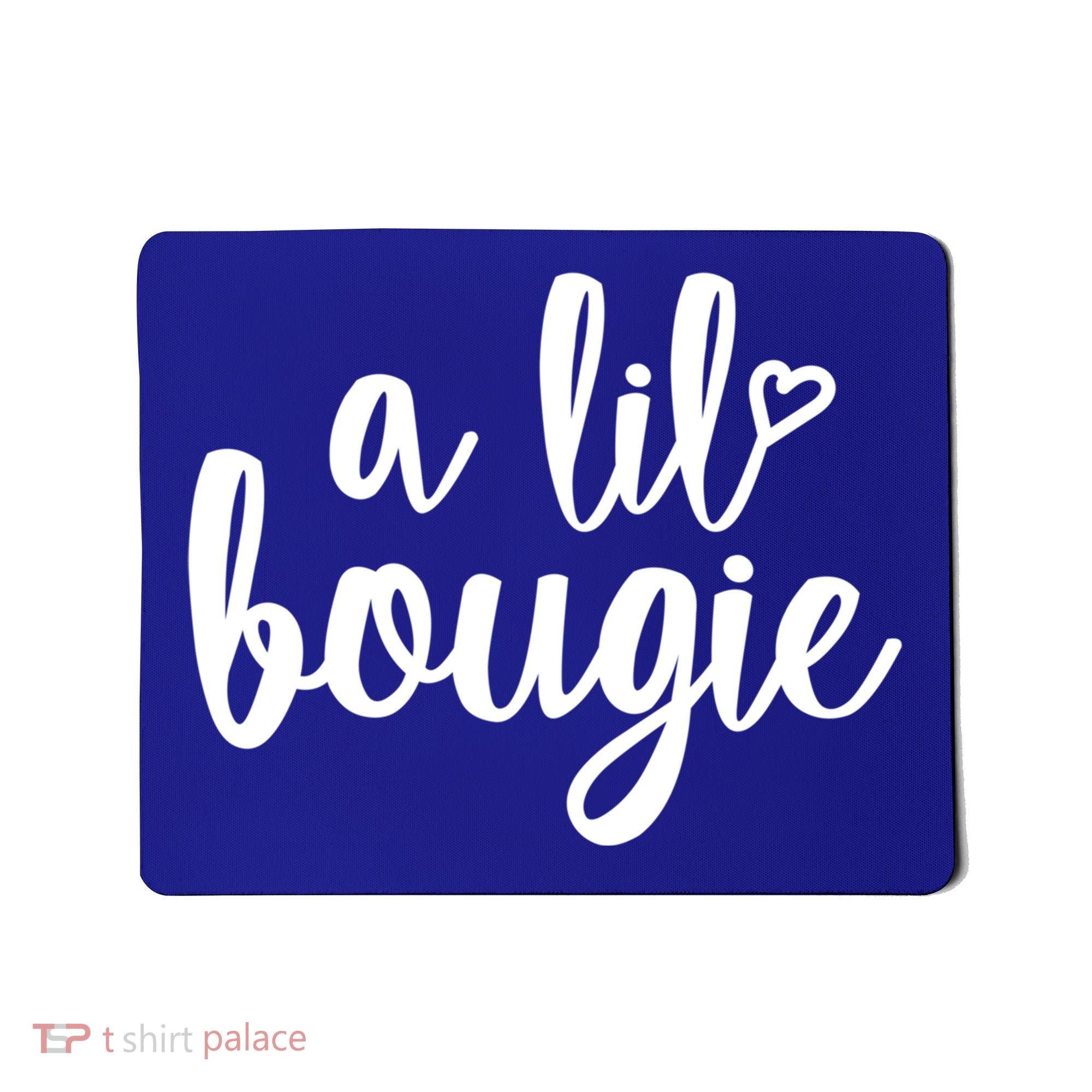 A Lil Bougie Melanin Poppin Black History Christmas Gift Mousepad