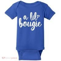A Lil Bougie Melanin Poppin Black History Christmas Gift Baby Bodysuit thumb 0