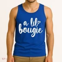 A Lil Bougie Melanin Poppin Black History Christmas Gift Tank Top thumb 3