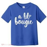 A Lil Bougie Melanin Poppin Black History Christmas Gift Toddler T-Shirt thumb 0