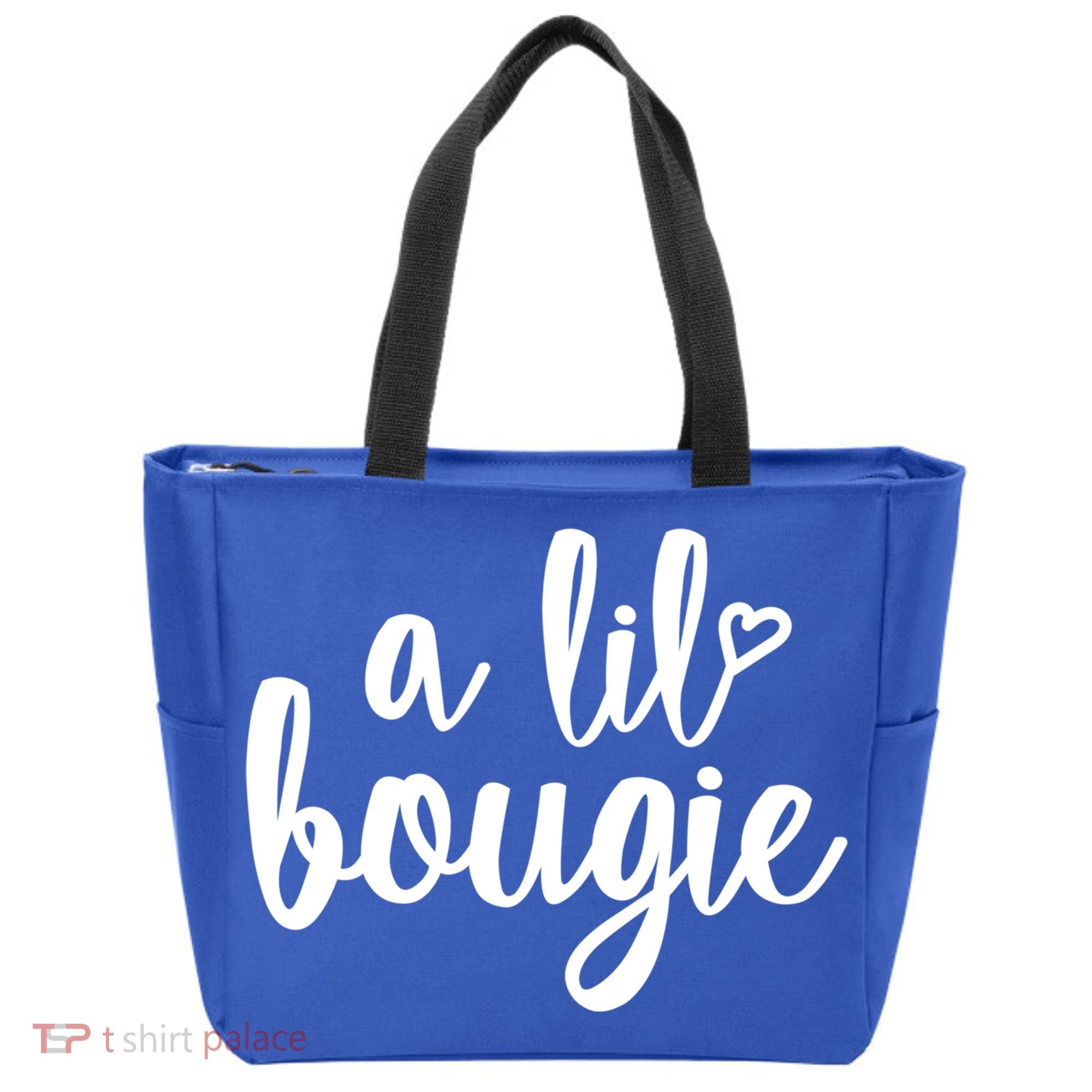 A Lil Bougie Melanin Poppin Black History Christmas Gift Tote Bag