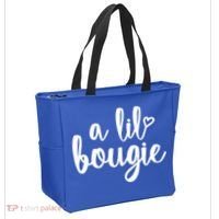 A Lil Bougie Melanin Poppin Black History Christmas Gift Tote Bag thumb 2
