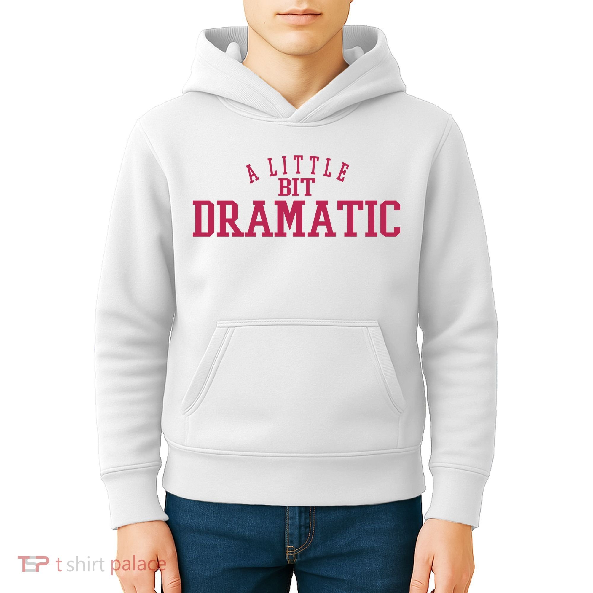 A Little Bit Dramatic Kids Hoodie