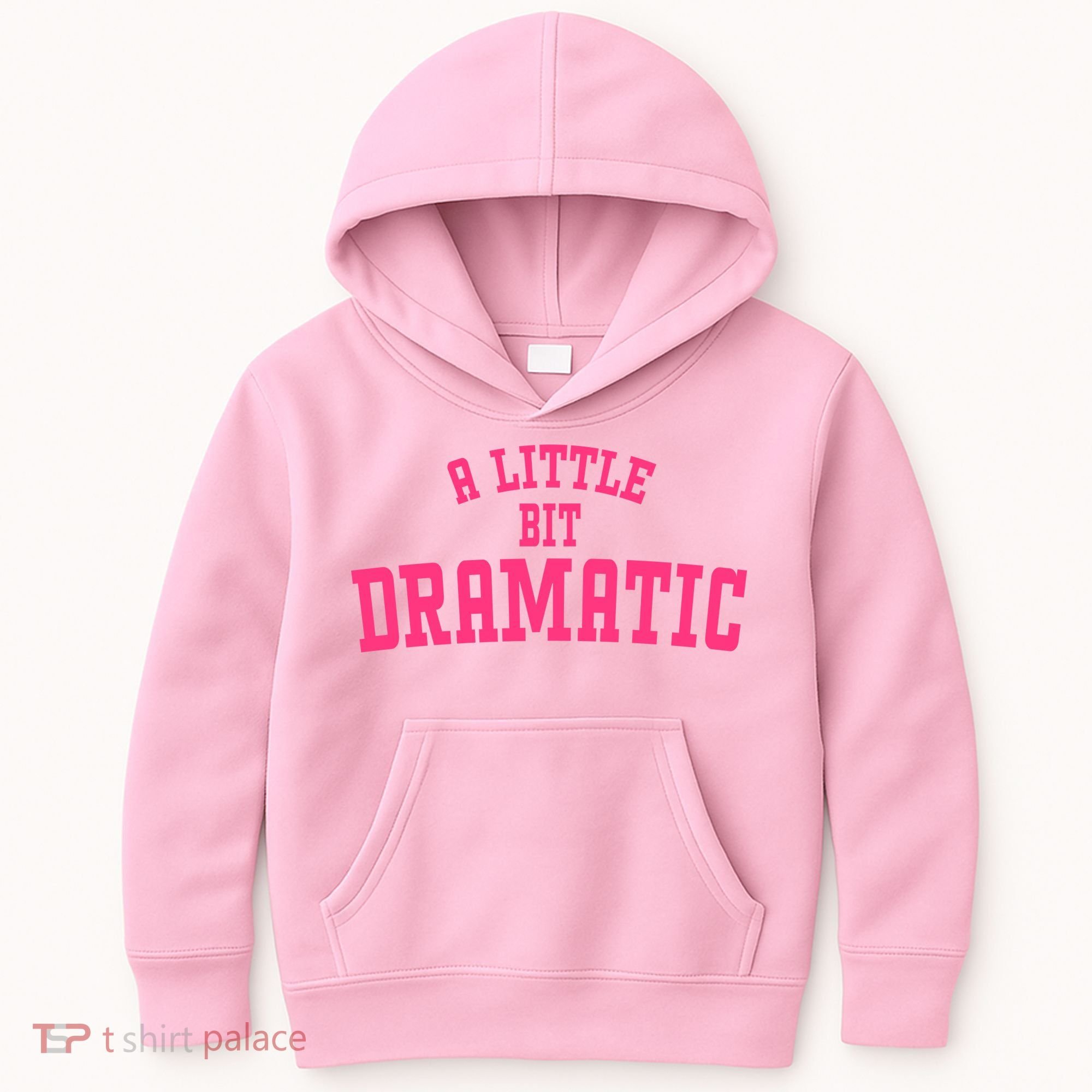 A Little Bit Dramatic Sassy Drama Queen Kids Hoodie