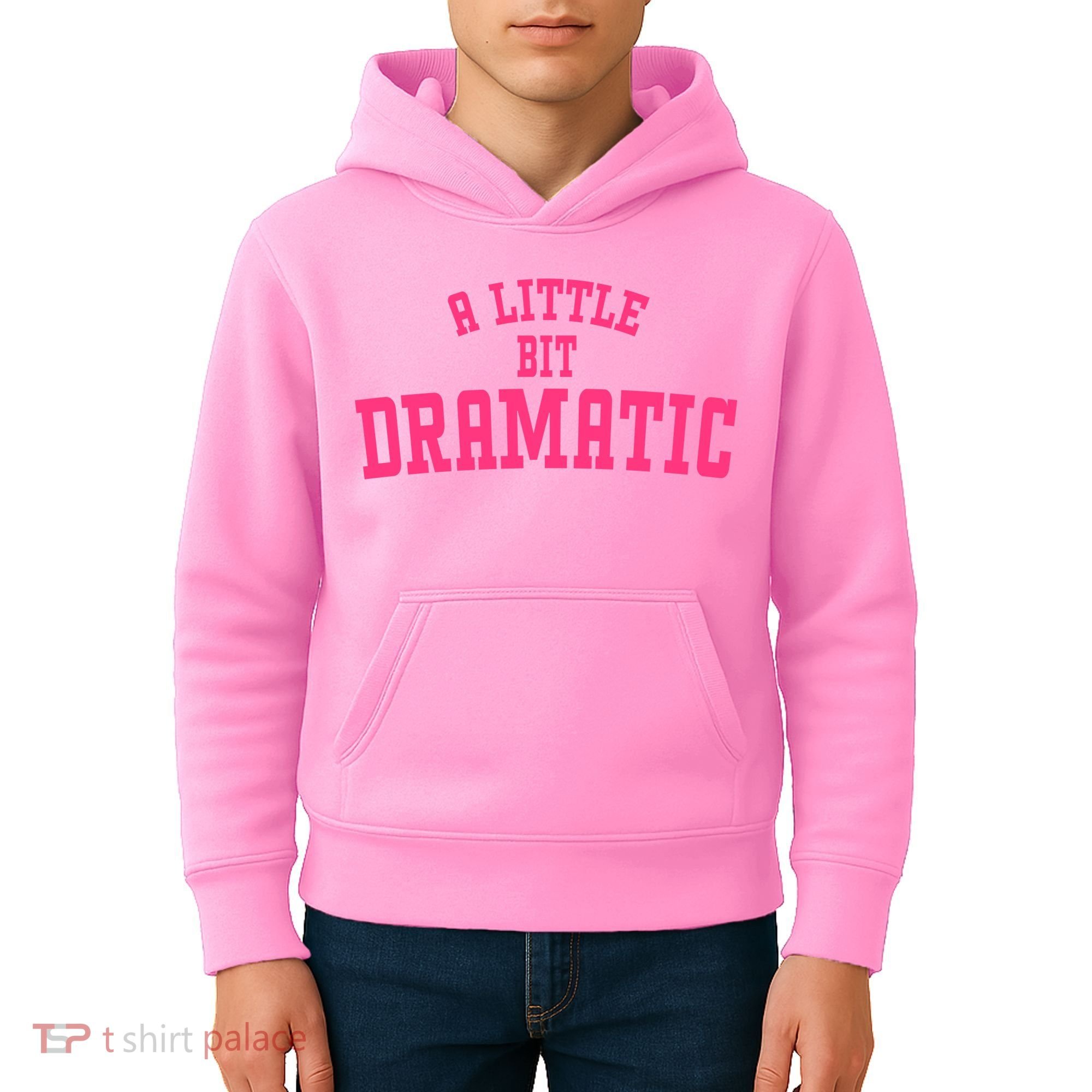 A Little Bit Dramatic Sassy Drama Queen Kids Hoodie