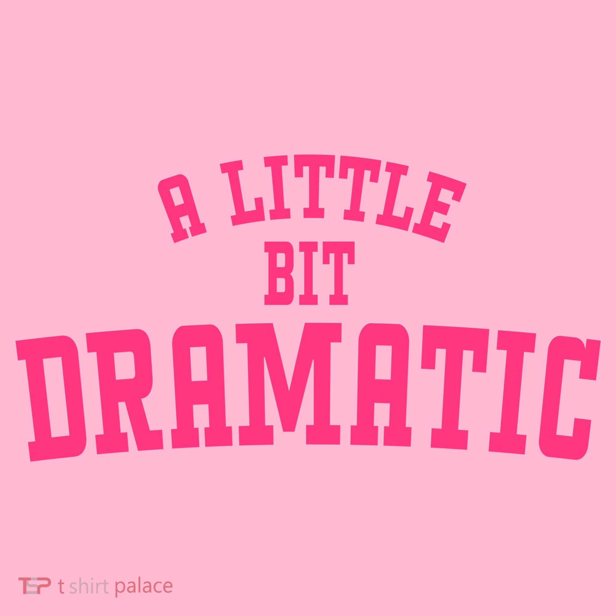 A Little Bit Dramatic Sassy Drama Queen Kids Hoodie