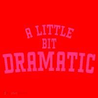 A Little Bit Dramatic Sassy Drama Queen Santa Hat thumb 1