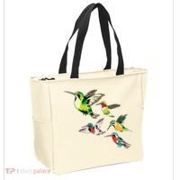 Animal Lover Birdwatching Beautiful Bird Hummingbird Tote Bag thumb 2