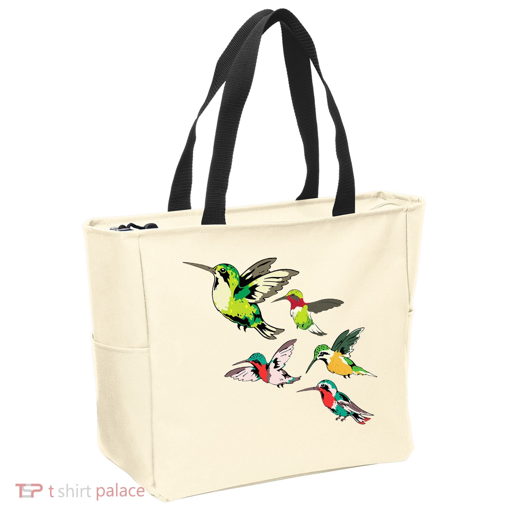Animal Lover Birdwatching Beautiful Bird Hummingbird Tote Bag