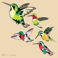 Animal Lover Birdwatching Beautiful Bird Hummingbird Tote Bag thumb 4