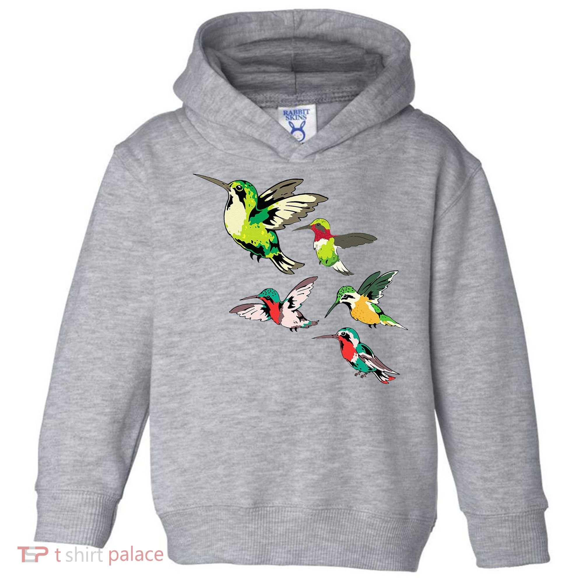 Animal Lover Birdwatching Beautiful Bird Hummingbird Toddler Hoodie