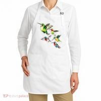 Animal Lover Birdwatching Beautiful Bird Hummingbird Apron thumb 2