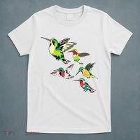 Animal Lover Birdwatching Beautiful Bird Hummingbird T-Shirt thumb 5