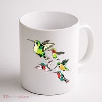 Animal Lover Birdwatching Beautiful Bird Hummingbird Coffee Mug thumb 1