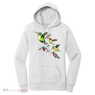 Animal Lover Birdwatching Beautiful Bird Hummingbird Women's Hoodie