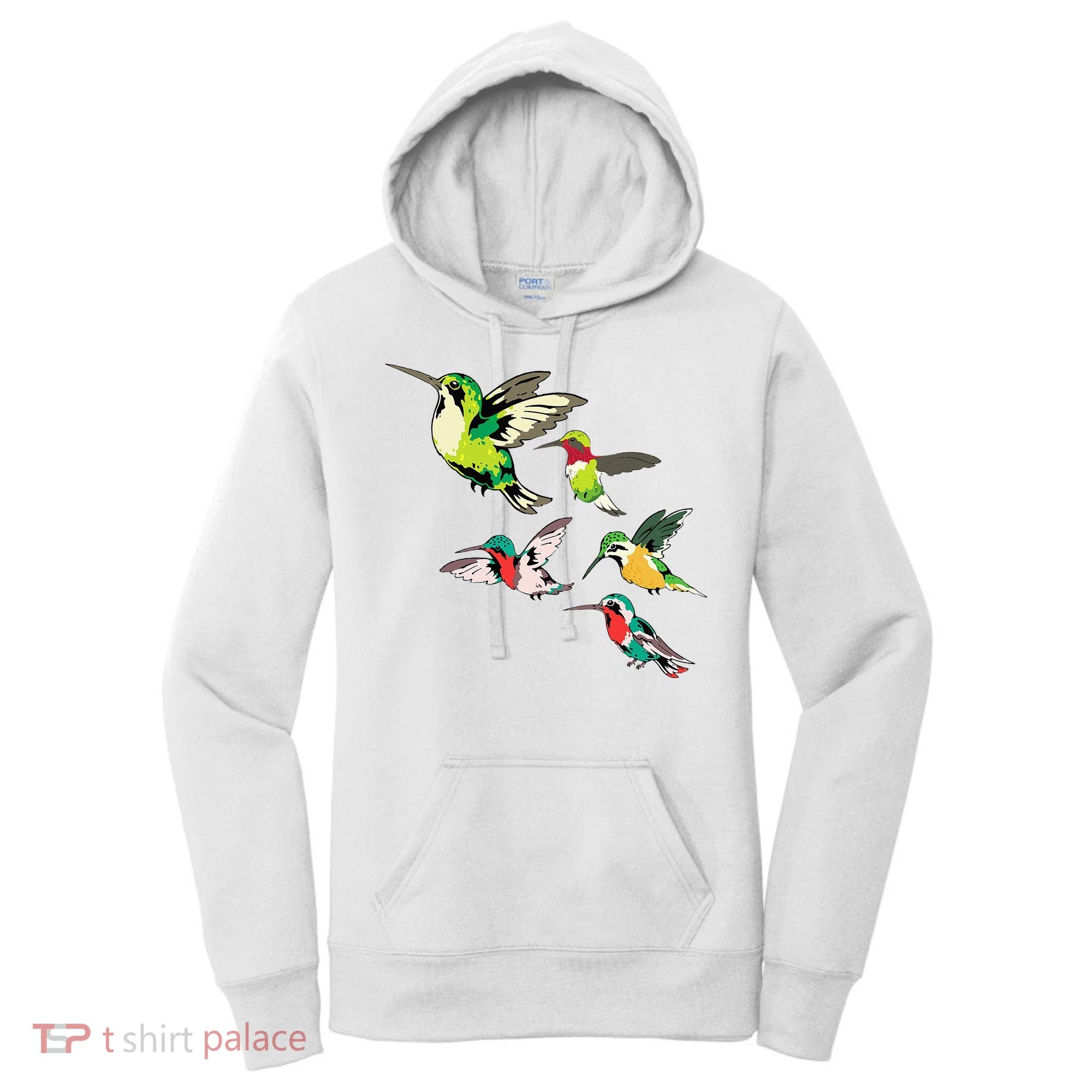 Animal Lover Birdwatching Beautiful Bird Hummingbird Women's Hoodie