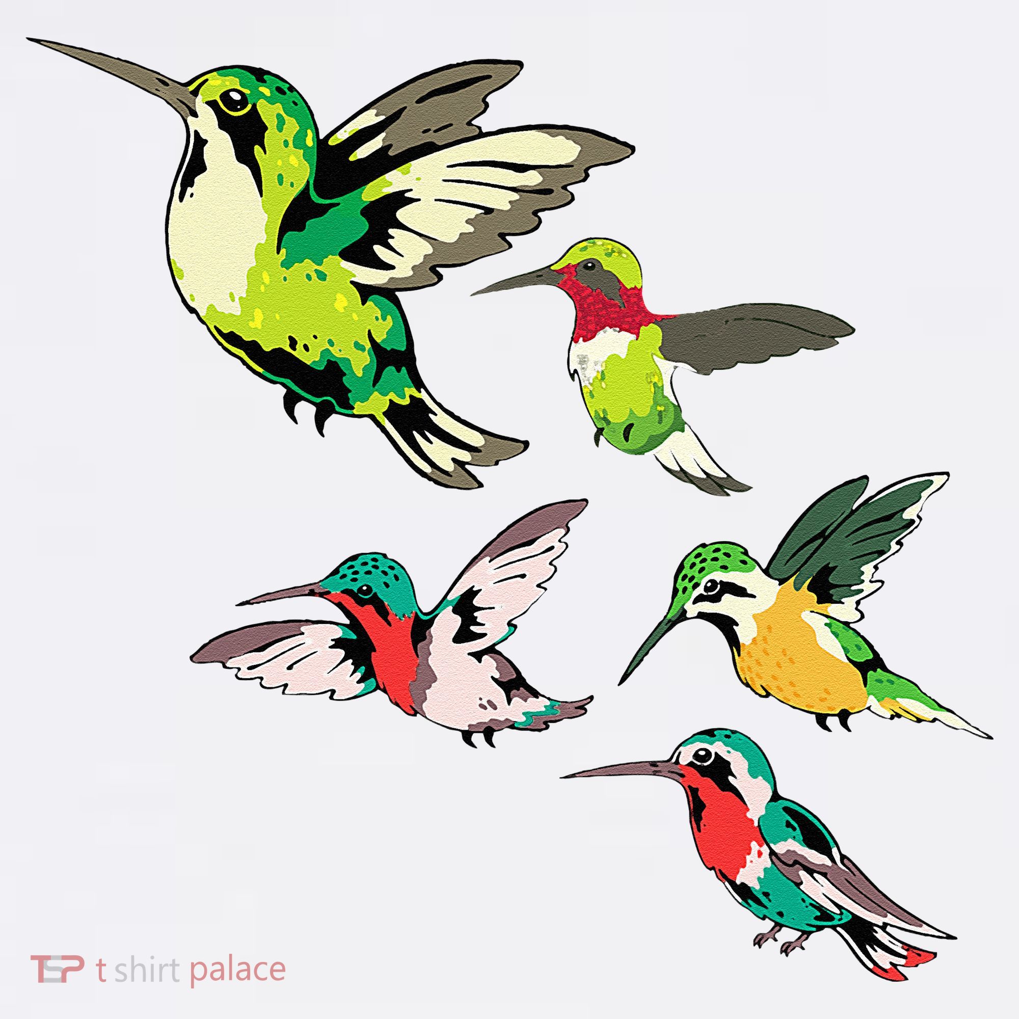 Animal Lover Birdwatching Beautiful Bird Hummingbird Mousepad