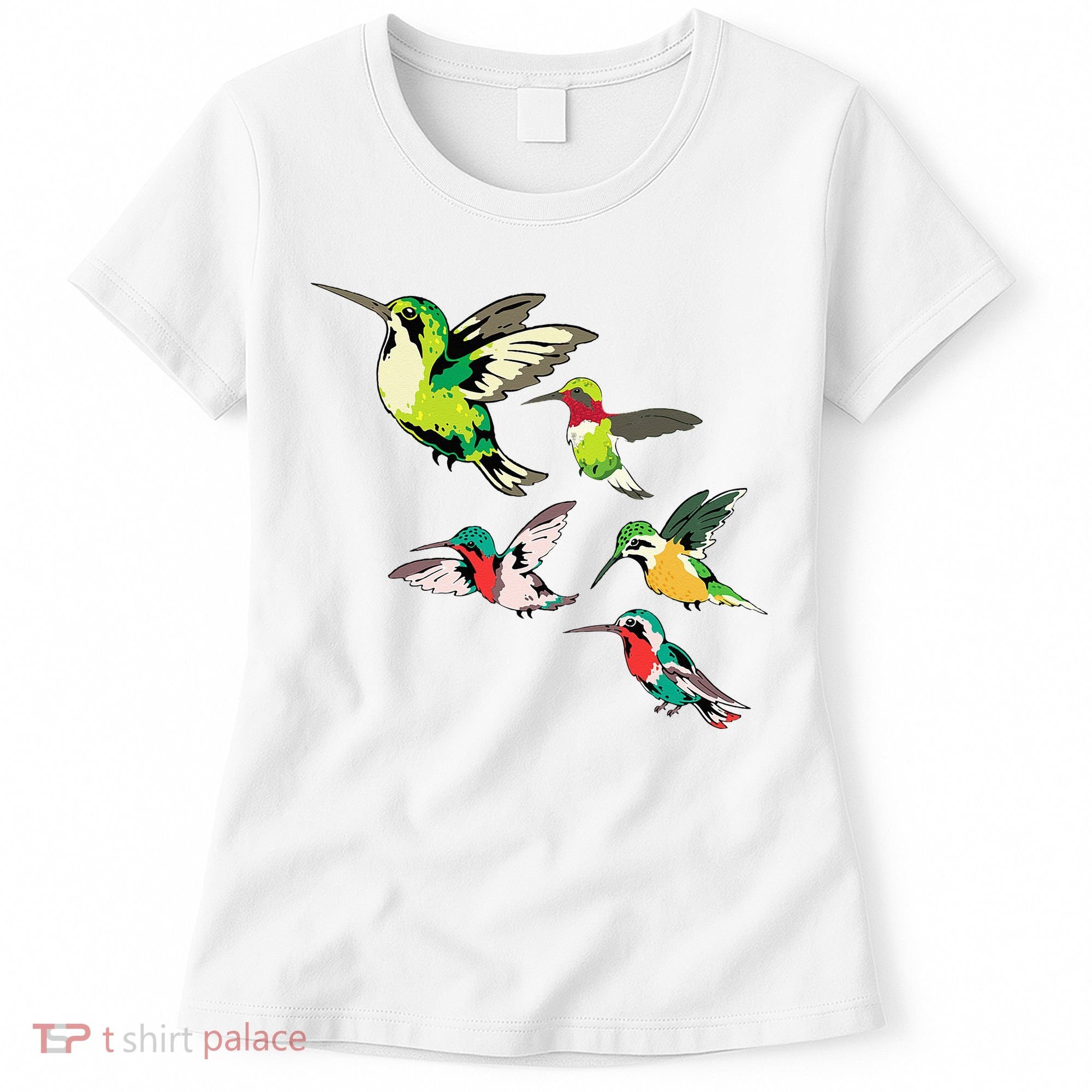 Animal Lover Birdwatching Beautiful Bird Hummingbird Women's T-Shirt