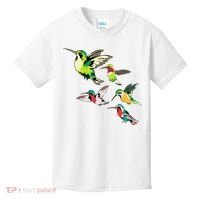 Animal Lover Birdwatching Beautiful Bird Hummingbird Kids T-Shirt thumb 0
