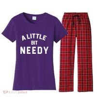 A Little Bite Needy Women's Flannel Pajama Set thumb 0
