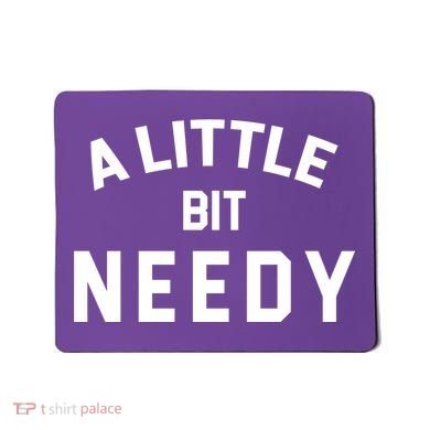 A Little Bite Needy Mousepad