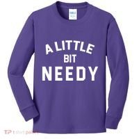 A Little Bite Needy Kids Long Sleeve Shirt thumb 0